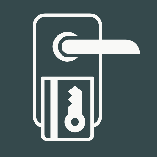 Hotel key represents temporary borrowed authority